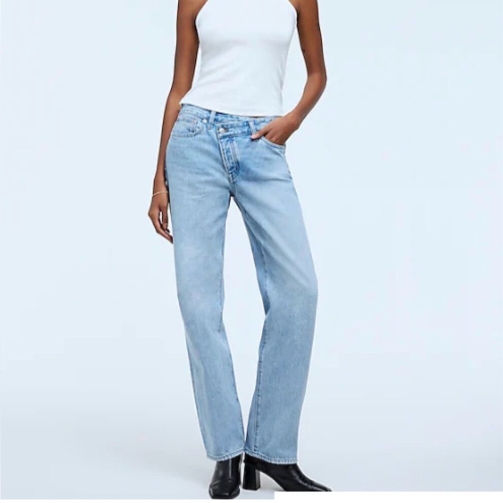 Madewell Curvy Low-slung Straight Jeans
